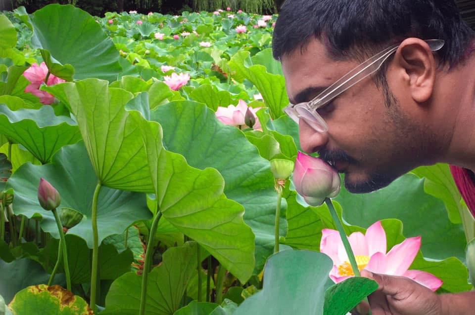 Kerala Nurse Growing Lotus Kerala Nurse Growing Lotus