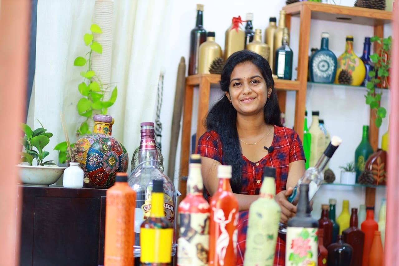 waste bottle craft business