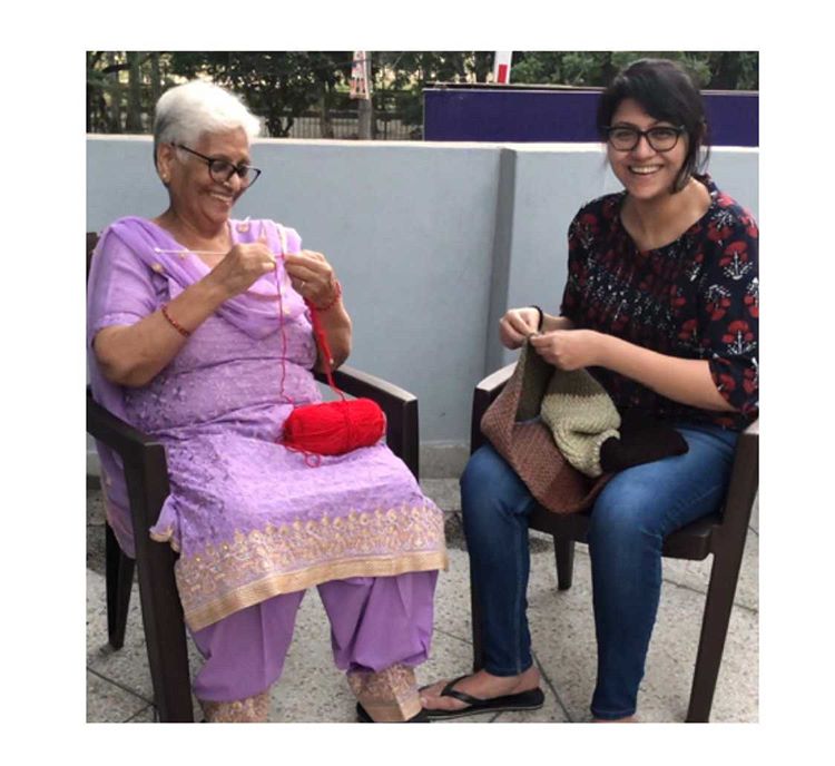 Delhi Grandmother Startup Granddaughter