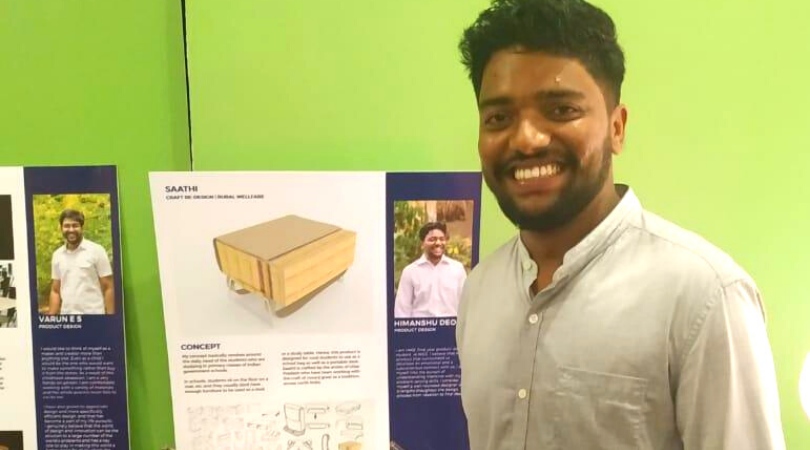 Bag cum Desk Nagpur Man Innovation