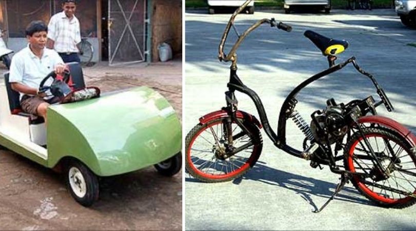 Electric Car Low-Cost Tractor